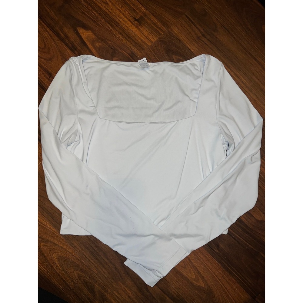 white crop top
